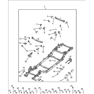 Jeep Wrangler 2018-Present Frames Extension