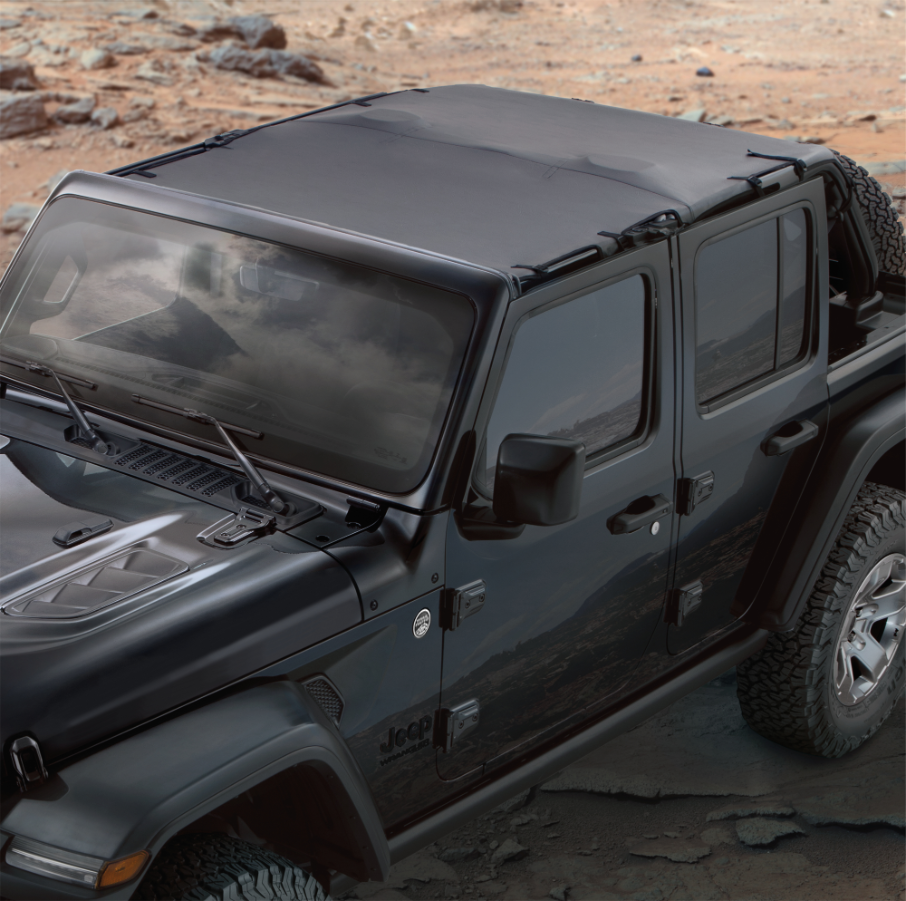 Wrangler 2018-Present Sun Bonnet Solid – 4-Door