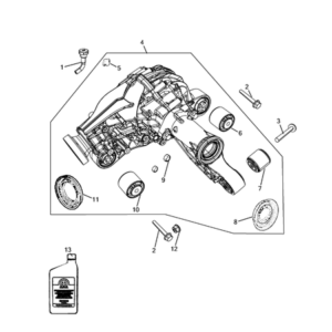 Jeep Wrangler 2018-Present Front Axle Shafts Seal Gasket