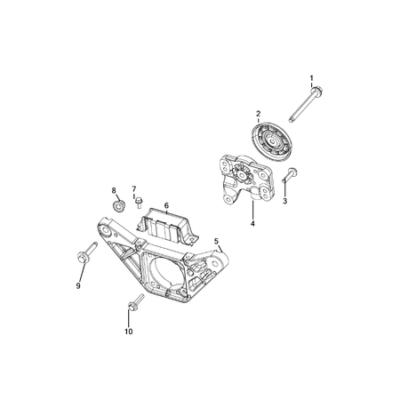 Jeep Cherokee 2014-2018 Rear Axle; Housing, Differential And Vent Cover