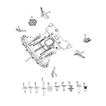 Jeep Grand Cherokee 2021-Present Under Body Protection Shield