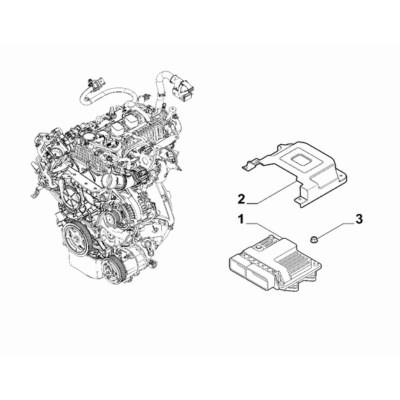 Jeep Renegade 2015-Present Fuel Injection System Injection Ctrlunits