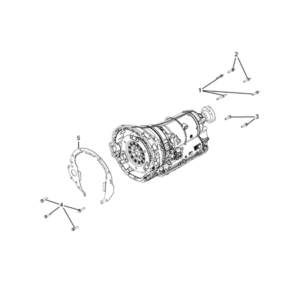 Jeep Wrangler 2018-Present Front Axle: Housing, Differential And Vent Bevel Gear/Pinionset