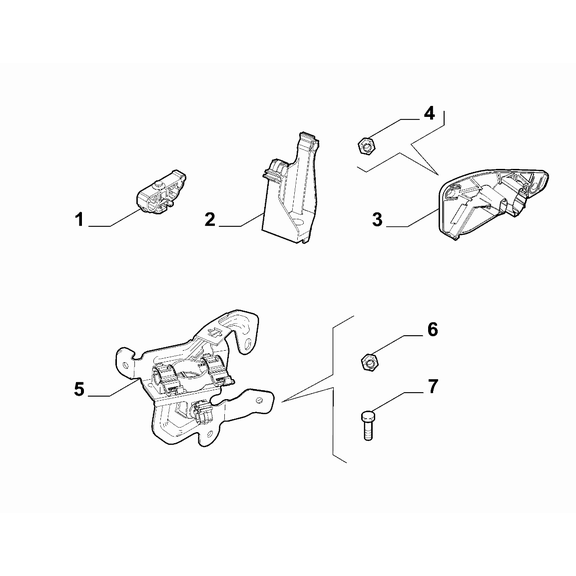 Jeep Renegade 2015-Present Fuel Line Fixing Clip