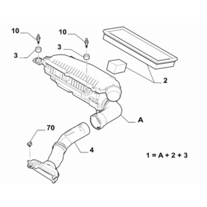 Jeep Renegade 2015-Present Exhaust Piping Silencer Catalized