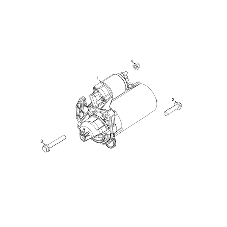 Jeep Wrangler 2018-Present Starters Screw And Washerassy