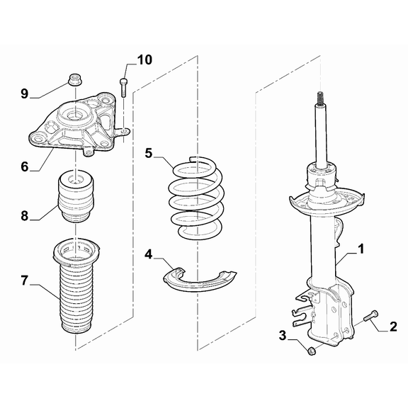 Jeep Renegade 2015-Present Rear Suspension Boot