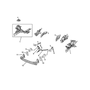 Jeep Wrangler 2018-Present Hood And Hood Release Seal Gasket