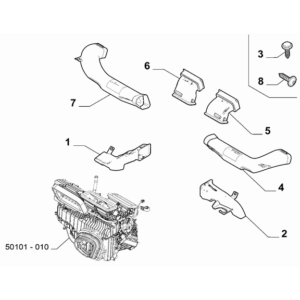 Jeep Avenger 2023-Present Ventilation And Heating Ducting