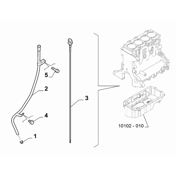 Jeep Renegade 2015-Present Lubrication System Pipe