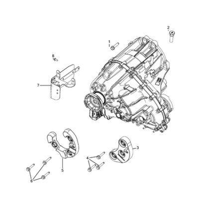 Jeep Grand Cherokee 2021-Present Mounting And Skid Plate Screw