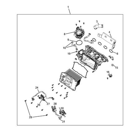 Jeep Grand Cherokee 2021-Present Manifolds And Vacuum Fittings Sensor