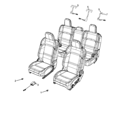 Jeep Wrangler 2018-Present Sensors Sensor