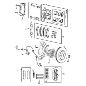 Jeep Wrangler 2018-Present Hydraulic Pipe