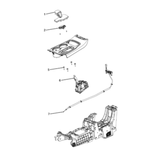 Jeep Grand Cherokee 2011-2020 Gearshift Controls And Related Parts Vessel