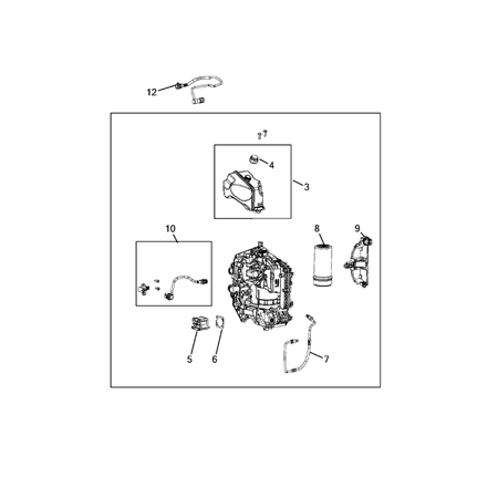 Jeep Compass 2017-Present Case And Related Parts Pipe