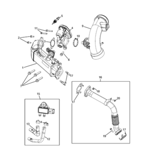 Jeep Renegade 2015-Present Air Cleaner And Ducts Collar