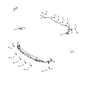 Jeep Renegade 2015-Present Additional Cables Assemblage Electric Cable