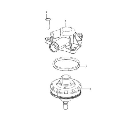 Jeep Wrangler 2018-Present Crankcase Ventilation Segregator