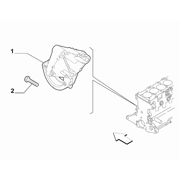 Jeep Avenger 2023-Present Driveshaft Mounting Screw