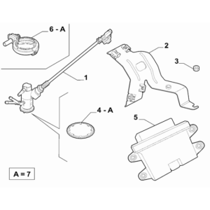 Jeep Wrangler 2018-Present Engine Mounting Screw And Washerassy