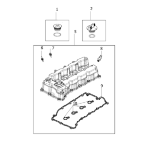 Jeep Compass 2017-Present Cylinder Head Cover