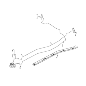 Jeep Renegade 2015-Present Brake Vacuum System Seal Gasket