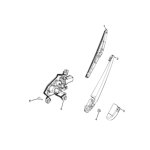 Jeep Avenger 2023-Present Bodyshell, Panels (Front Part) Screw