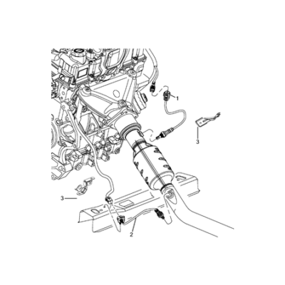 Jeep Cherokee 2014-2018 Sensors Lambda Probe