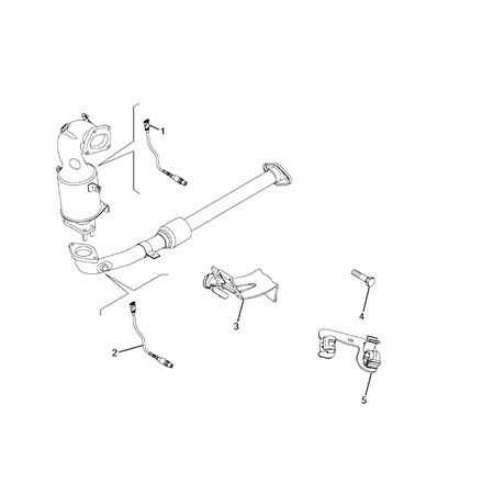 Jeep Compass 2017-Present Sensors Screw And Washerassy