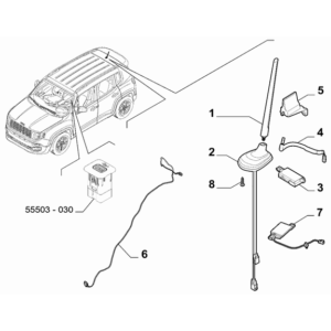 Jeep Renegade 2015-Present Governmental Bodies Cars Devices Cover