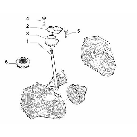 Jeep Renegade 2015-Present Transmission Case And Covers Bush