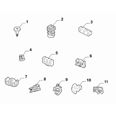 Jeep Avenger 2023-Present Braking System Fixings Clip