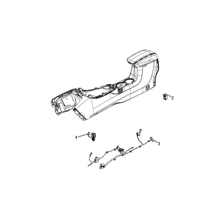 Jeep Compass 2017-Present Wiring, Instrument Panel Connection