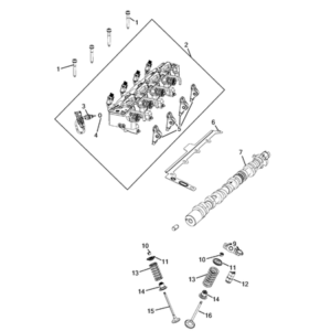 Jeep Compass 2017-Present Crankshaft, Piston, Drive Plate, Flywheel, And Damper Bearing