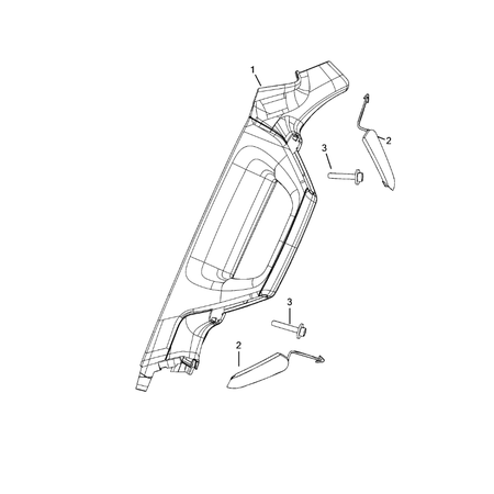 Jeep Wrangler 2018-Present Panels – Moldings – Scuff Plates, Pillar, Cowl, 1/4 Panel Trim And Cargo Covers Screw