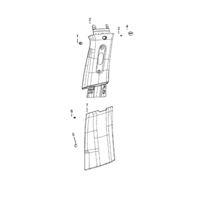 Jeep Compass 2017-Present Panels – Moldings – Scuff Plates, Pillar, Cowl, 1/4 Panel Trim And Cargo Covers Pin