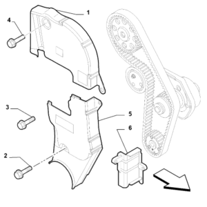 Jeep Wrangler 2018-Present Engine Oiling, Oil Pan And Indicator (Dipstick) Tray