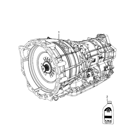 Jeep Wrangler 2018-Present Transmission Assembly Liquid