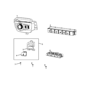 Jeep Renegade 2015-Present Additional Cables Assemblage Electric Cable