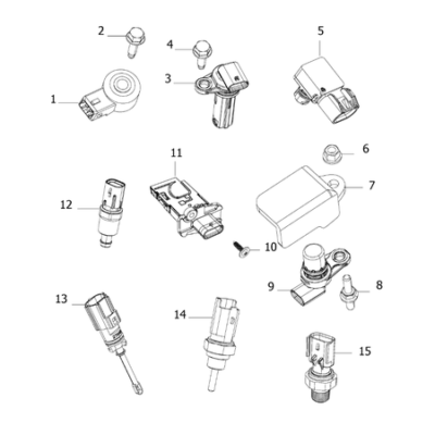 Jeep Renegade 2015-Present Engine Ignition System Sensor