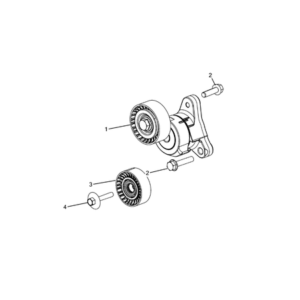 Jeep Cherokee 2014-2018 Pulleys And Related Parts Fixed Tightener