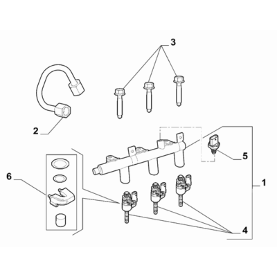 Jeep Renegade 2015-Present Fuel Injection System Sensor