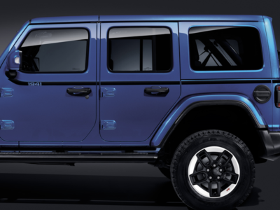 Wrangler 2018-Present Bodyside Graphic 1941 Swoosh – 4 Doors