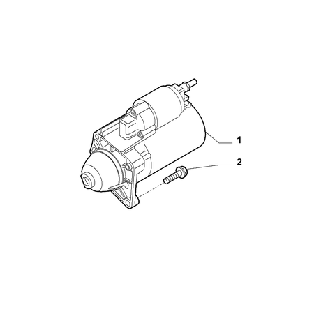 Jeep Renegade 2015-Present Engine Starting Equipment Screw