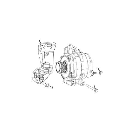 Jeep Compass 2017-Present Generators/Alternators Screw