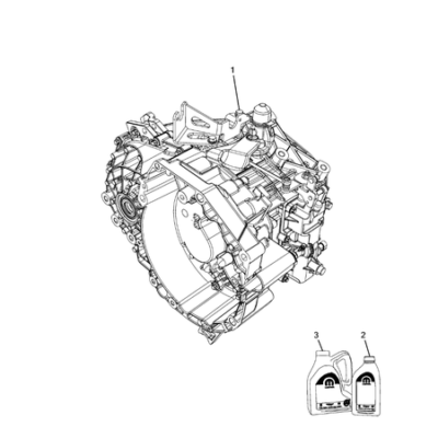 Jeep Cherokee 2014-2018 Manual Transaxle Oil