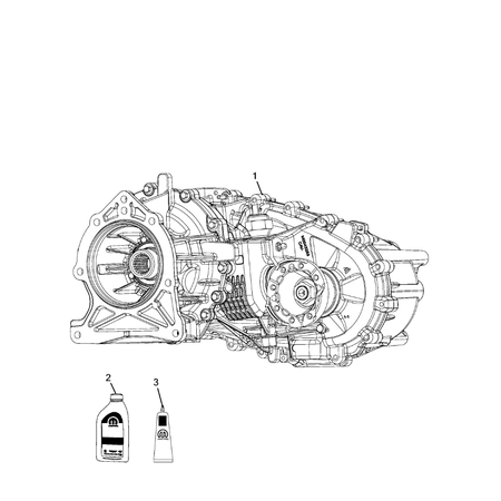 Jeep Wrangler 2018-Present Transfer Case And Ptu Assembly Liquid