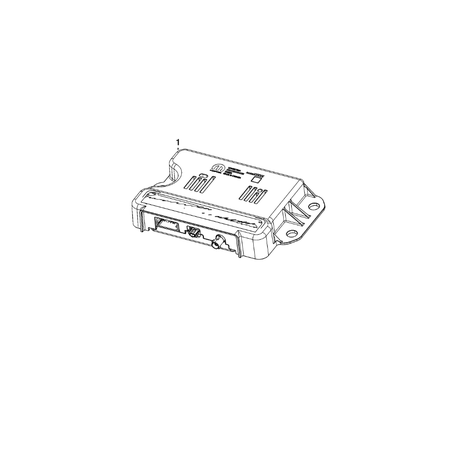 Jeep Grand Cherokee 2021-Present Keys, Modules And Engine Controllers Electronic Control Unit