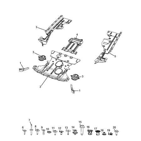 Jeep Grand Cherokee 2021-Present Floor Pans Protection